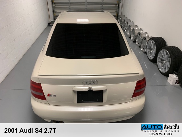 2001 Audi S4 Sedan (Pearl White)