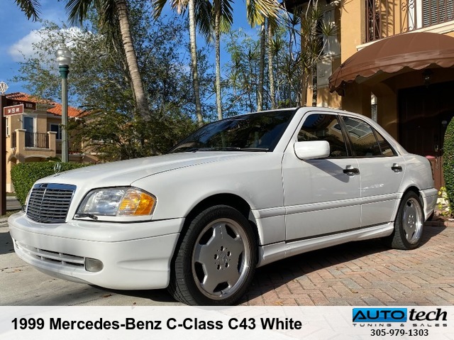 1999 Mercedes-Benz C-Class C43 AMG WHITE