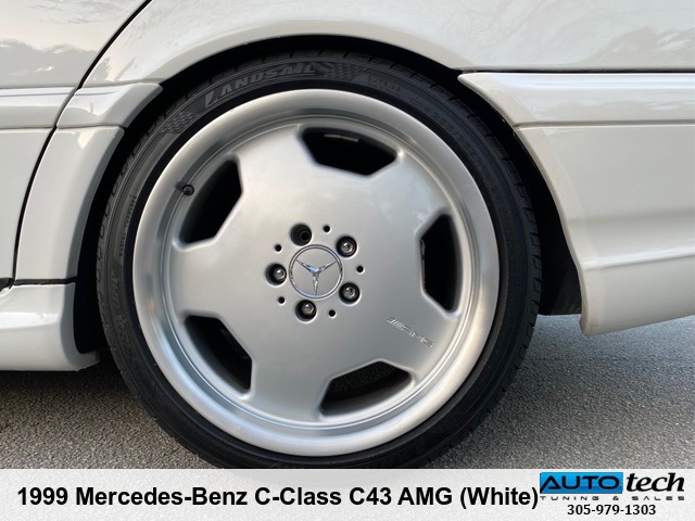 1999 Mercedes-Benz C-Class C43 AMG (White)