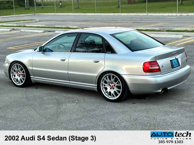 2002 Audi S4 Sedan (Silver Stage 3)