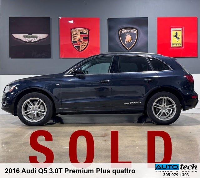 2016 Audi Q5 3.0T Premium Plus quattro