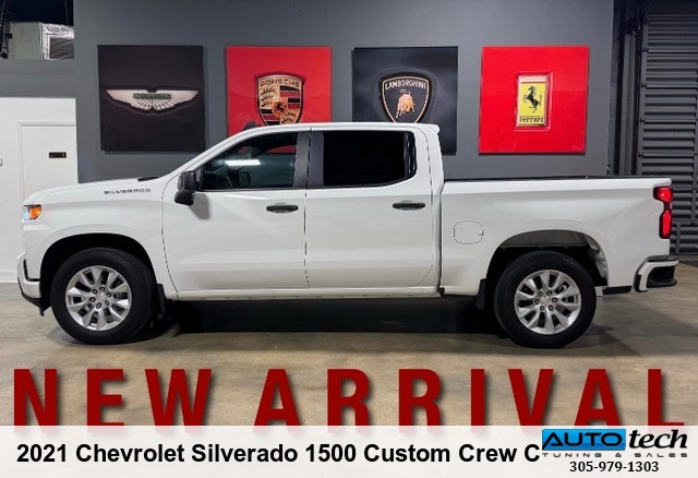 2021 Chevrolet Silverado 1500 Custom Crew Cab Short Box 