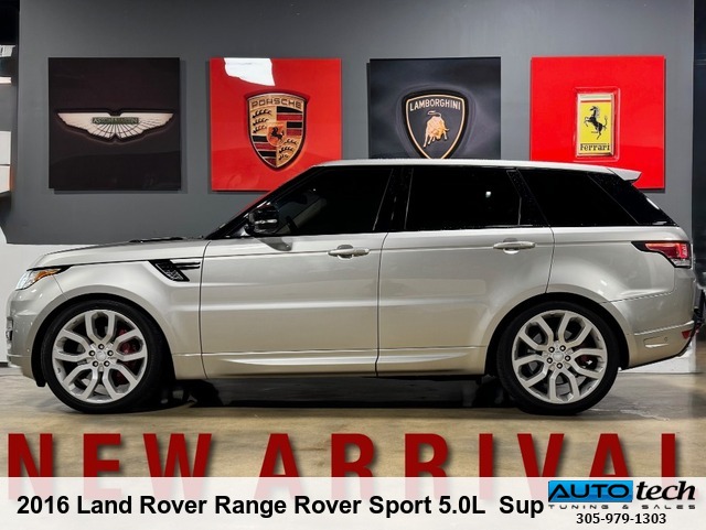 2016 Land Rover Range Rover Sport 5.0L Supercharged Autobiography