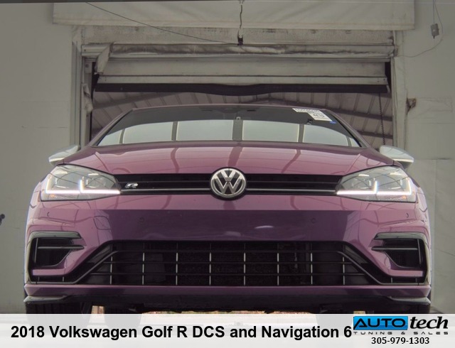 2018 Volkswagen Golf R DCS and Navigation 6A